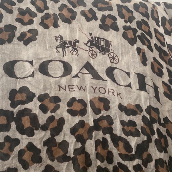 Coach scarf - Picture 4 of 5